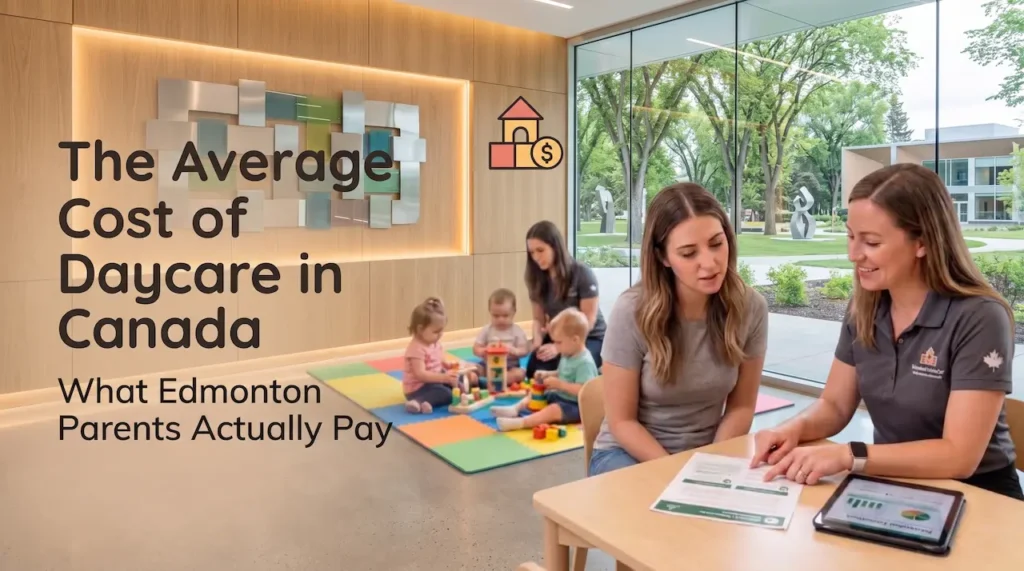 average cost of daycare in Edmonton